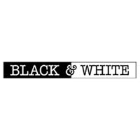 Black & White The Uniforms Company. Logo