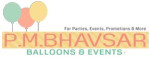 P. M. Bhavsar Balloons Logo