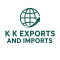 K K EXPORTS AND IMPORTS Logo