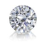 White Solitaire Round Diamonds