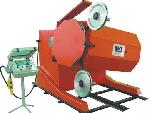 Diamond wire saw machine