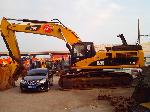 Used excavator