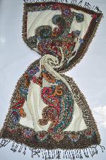 Wool Embroidery Pashmina Shawl