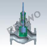 linear motion control valve