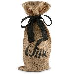 Jute Wine Bag