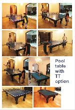 billiards and pool tables
