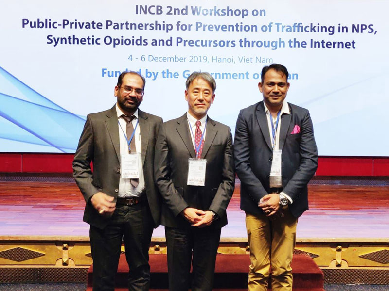 WeblinkIndia.Net attended a workshop held in Hanoi by INCB