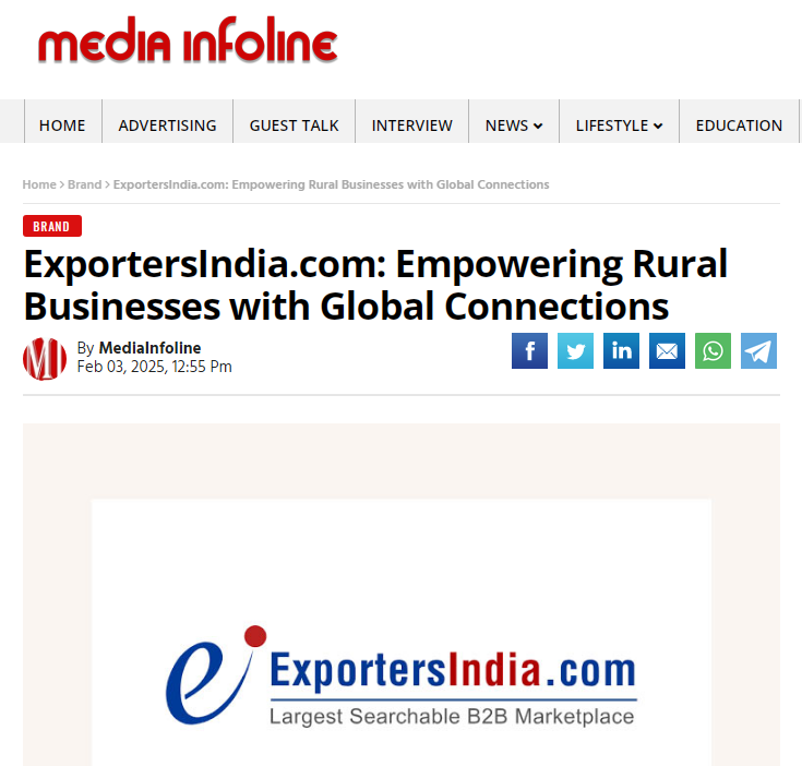 ExportersIndia.com: Empowering Rural Businesses with Global Connections