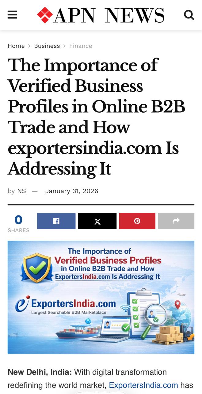 The Importance of Verified Business Profiles in Online B2B Trade and How exportersindia.com Is Addressing It