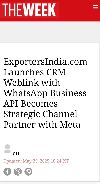 Launches CRM Weblink with WhatsApp Business API Becomes Strategic Channel Partner with Meta