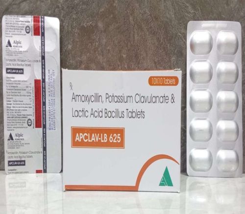 Amoxycillin, Potassium Clavulanate & Lactic Acid Bacillus Tablets