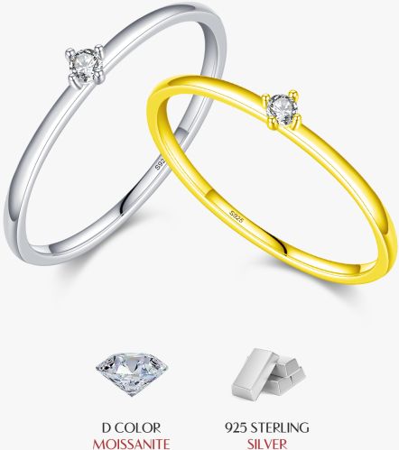 925 Sterling Silver Statement Rings