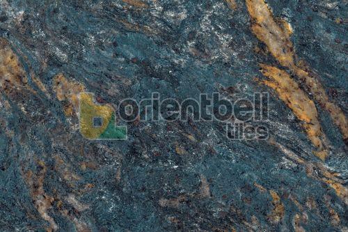 1200x1800mm Super Gloss Jeriba Blue Quartzite Stone