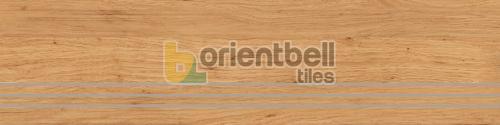 300x1200mm Groove Venezia Oak Wood Step Tile