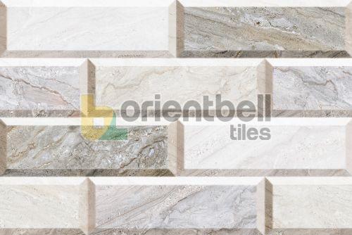 300X450mm GFT SPH Brick Dyna Grey HL Wall Tile