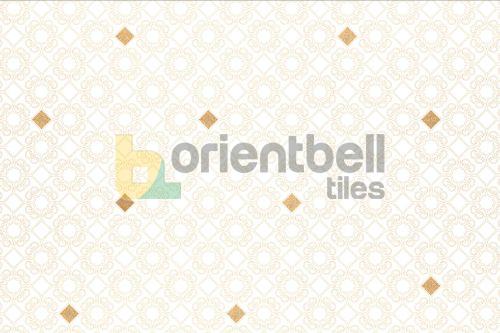 300x450mm ODG Songket Art Gold Wall Tile