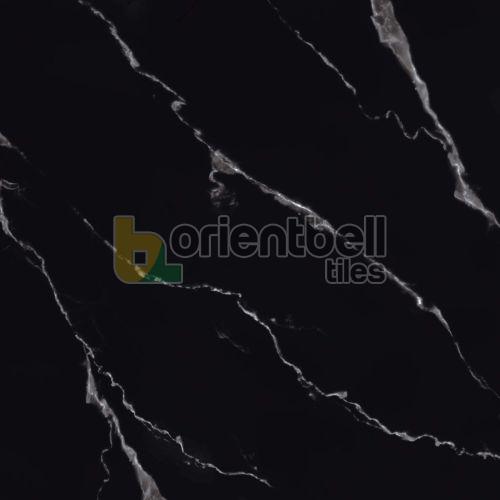 600X600mm DR Super Gloss Belgium Black Marble