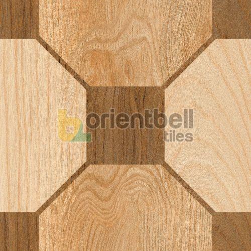 600X600mm GFT ODP Aster Wood FT Brown Floor Tile