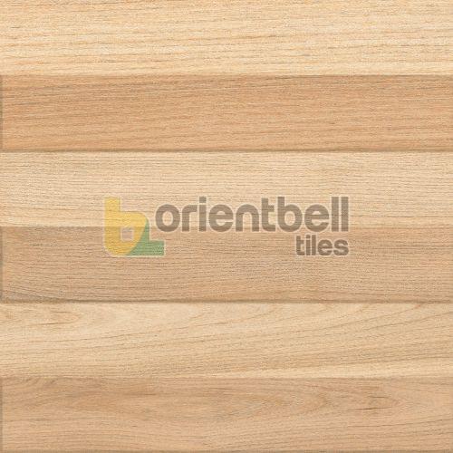 600X600mm GFT ODP Wood Strip Natural Floor Tile