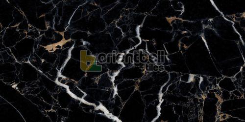 800X1600mm Super Gloss Portoro White Vein Marble