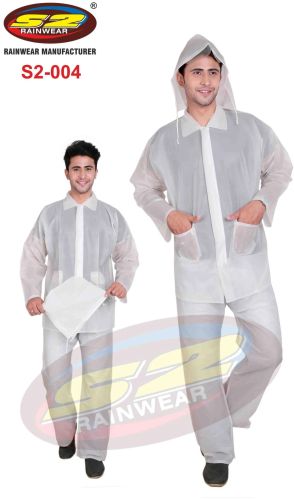 Trans PVC Raincoat