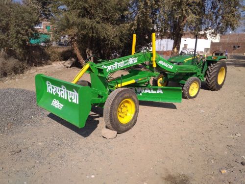 Green Tractor Fitted Grader