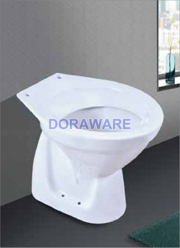 Ceramic S Trap Concealed Western Commode