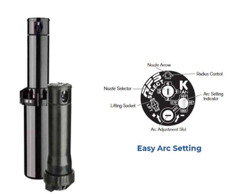 RPS Select Pop Up Sprinkler K Rain Exporter in Bangalore India