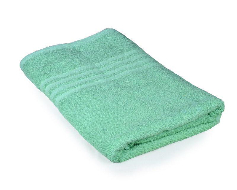 Rectangle Cotton Bath Towel, Length 4 Feet, Packaging Type Poly Bag