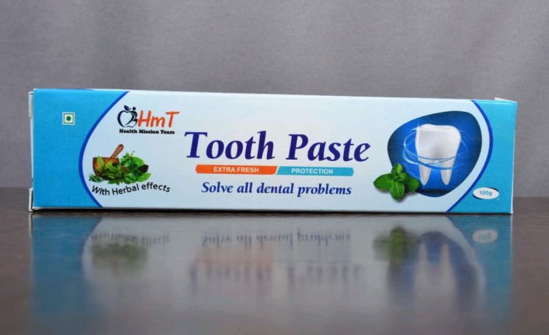 HMT Tooth Paste, for Oral Health, Teeth Cleaning, Size : 100g at Best ...