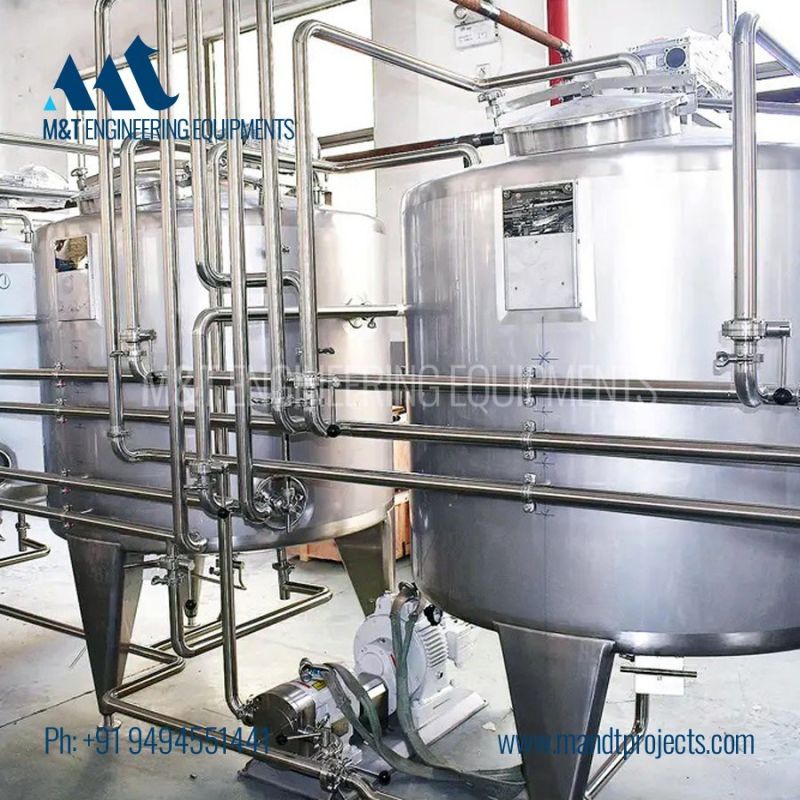 Mini Dairy Plant-rmrd-chilling Center-dairy Processing Line At Rs 8 