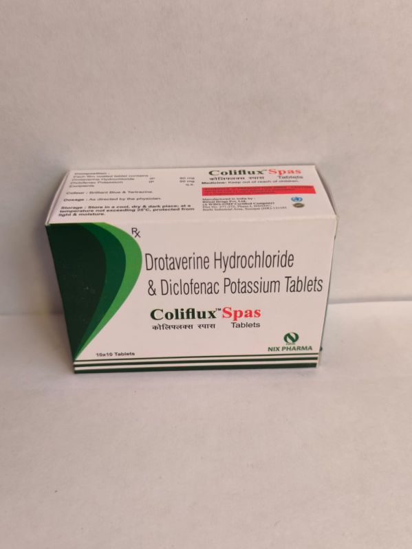 Coliflux Spas Tablet