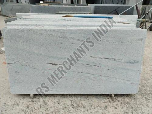 Polished White Granite Slab