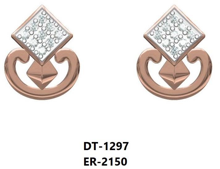ER-2150 Ladies Gold Earring