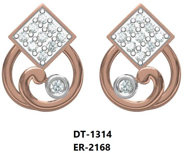 ER-2168 Ladies Gold Earring
