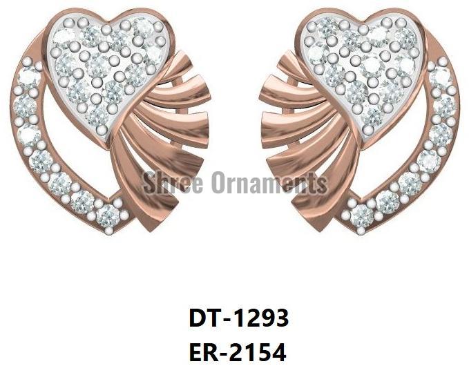 ER-2154 Ladies Gold Earring