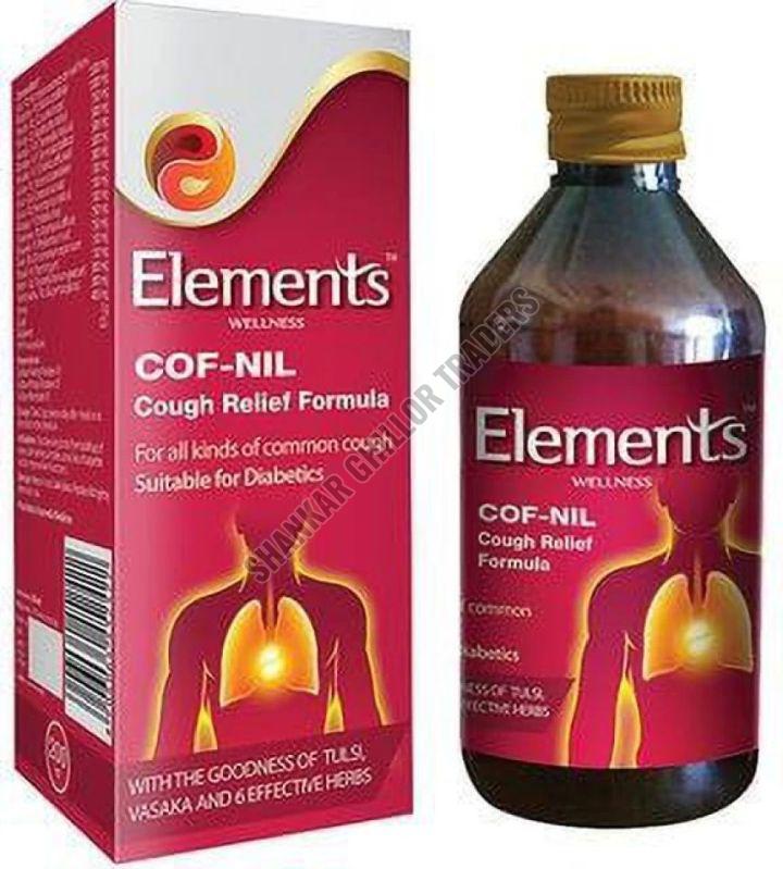 100 ml Elements Wellness Cof Nil Cough Relief Syrup