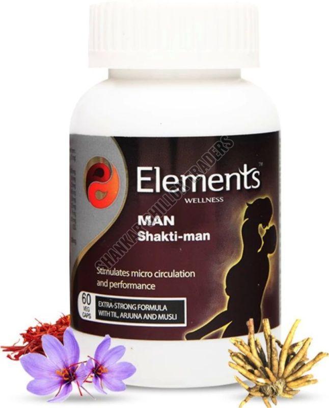 Elements Wellness Man Shakti Man Capsules