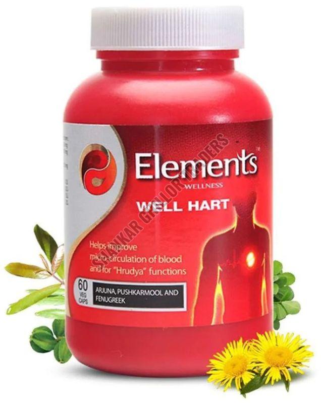 Elements Wellness Well Hart Capsules