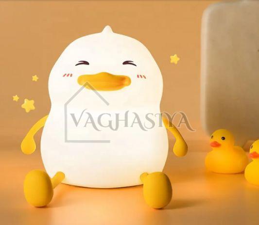 Silicone Duck LED Night Lamp