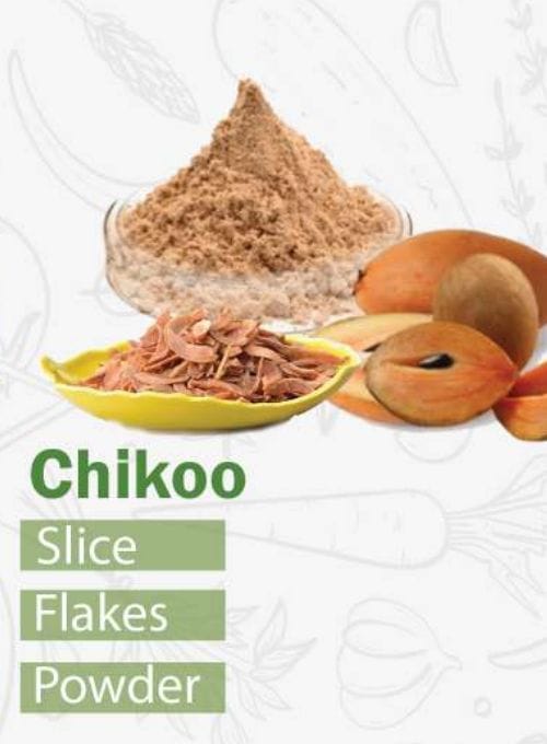 Dehydrated Chikoo Powder