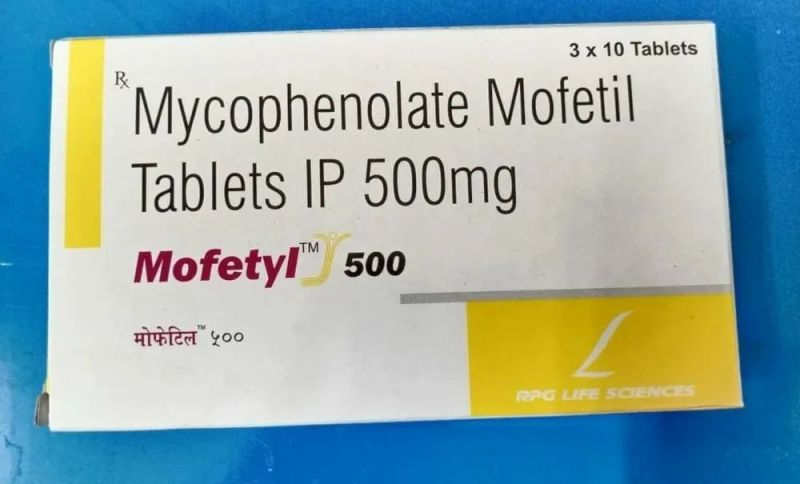 Mofetyl Mycophenolate Mofetil 500 Mg Tablets