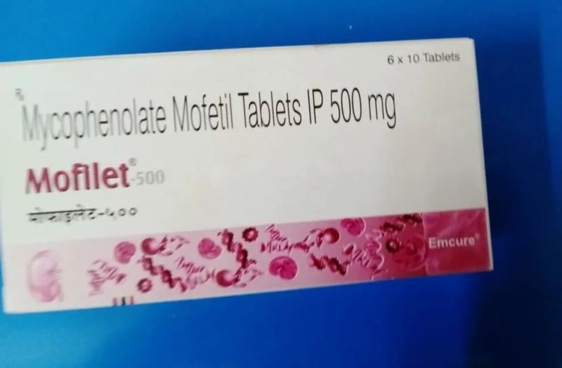 Mofilet Mycophenolate 500 Mg Tablets