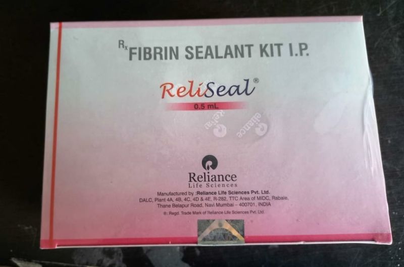 Reliseal Fibrin Sealant Hemostasis Therapy 0.5 Ml Kit