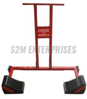 Wheel Chock With Trolley Wheels