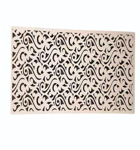 10 Mm 3D Mandir Background MDF Jali