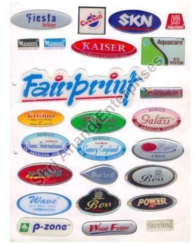 Dome Printed Labels
