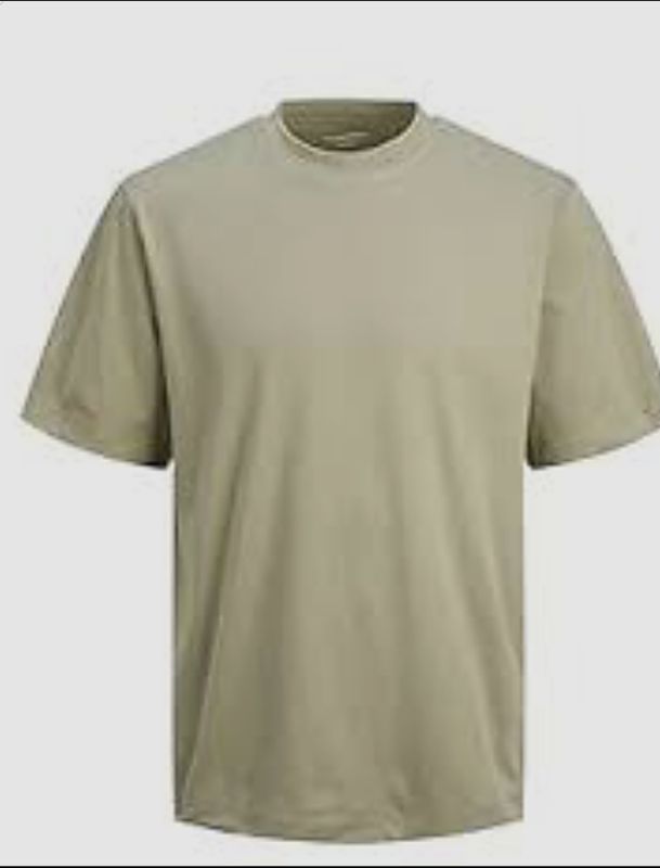 Mens Round Neck Cotton T Shirt