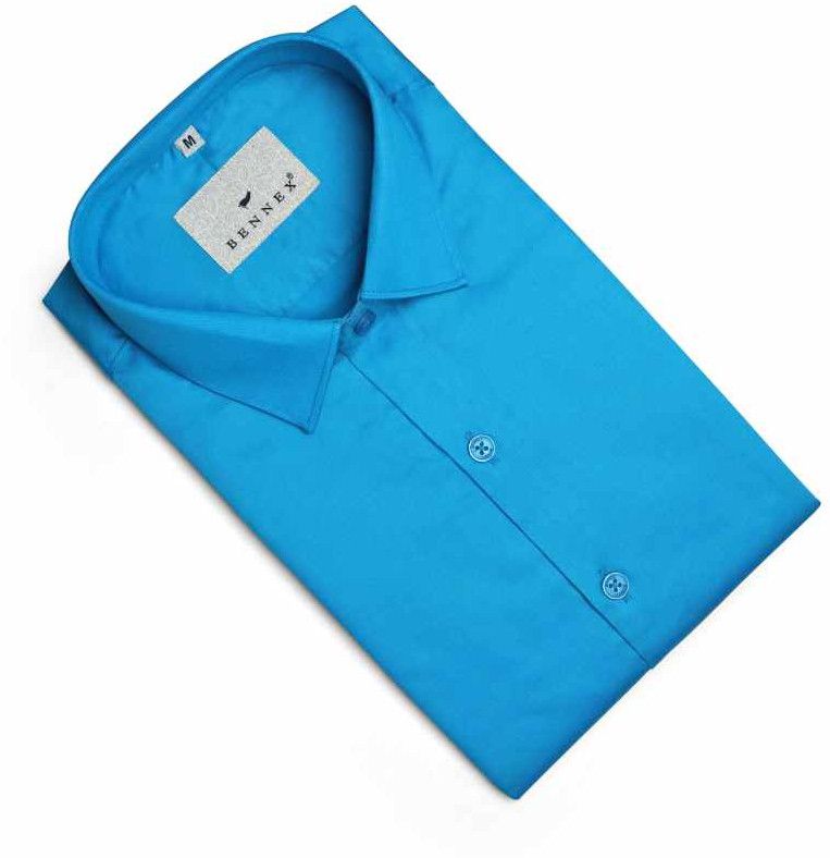 Plain Cotton Regular Fit Shirt