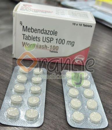 Wormiash Mebendazole 100mg Tablets